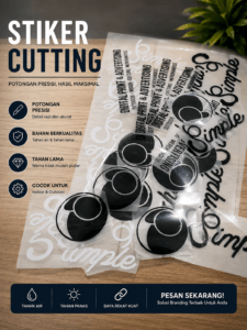 stiker cutting