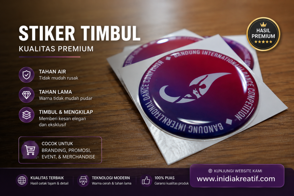 stiker timbul