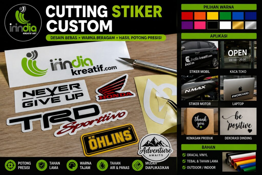 cutting stiker custom
