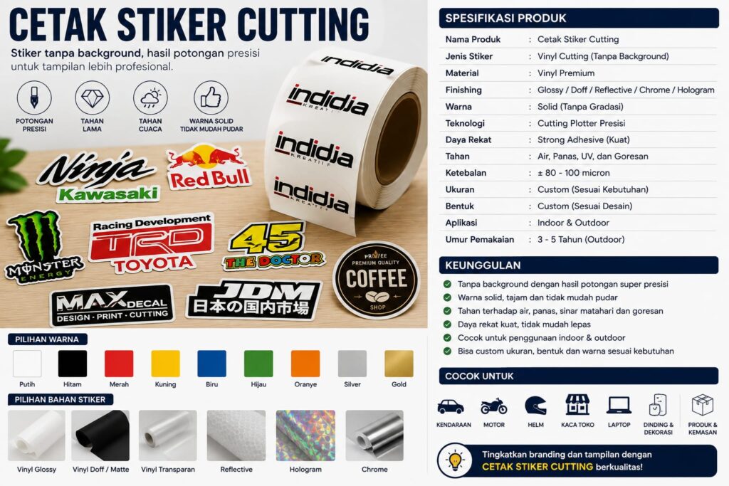 cetak stiker cutting