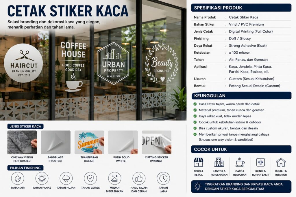 cetak stiker kaca