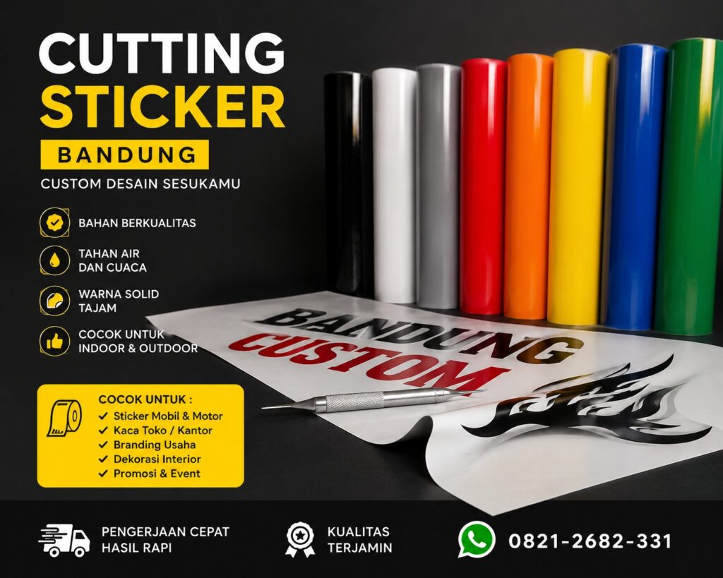 cutting sticker bandung