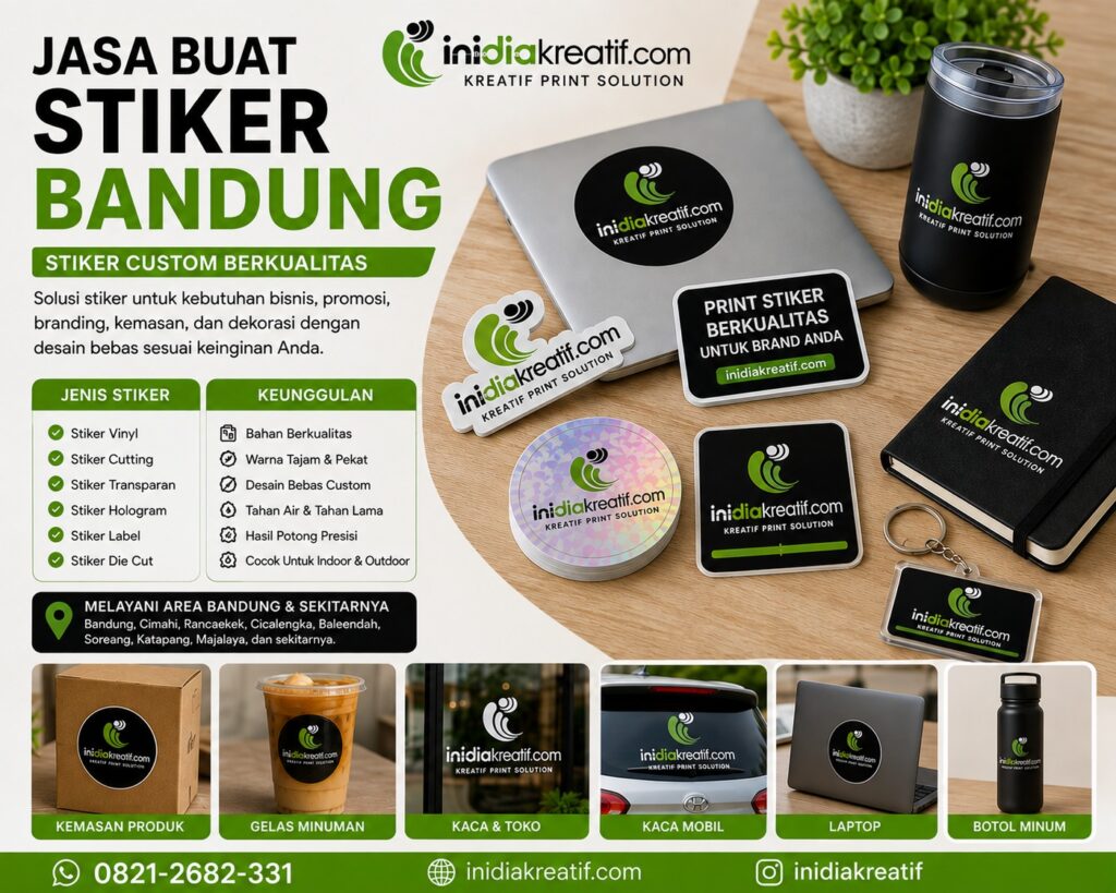 jasa buat stiker bandung