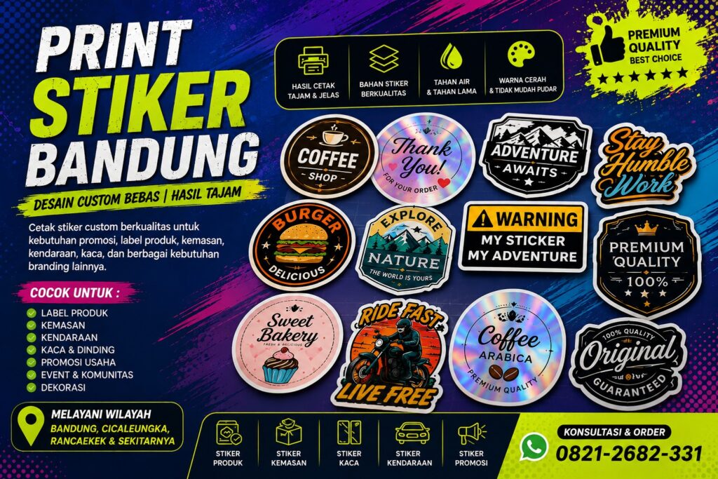 print stiker bandung