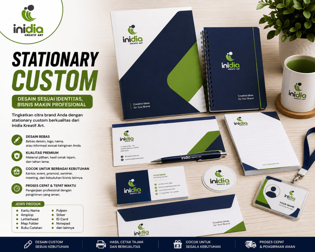 stationary custom