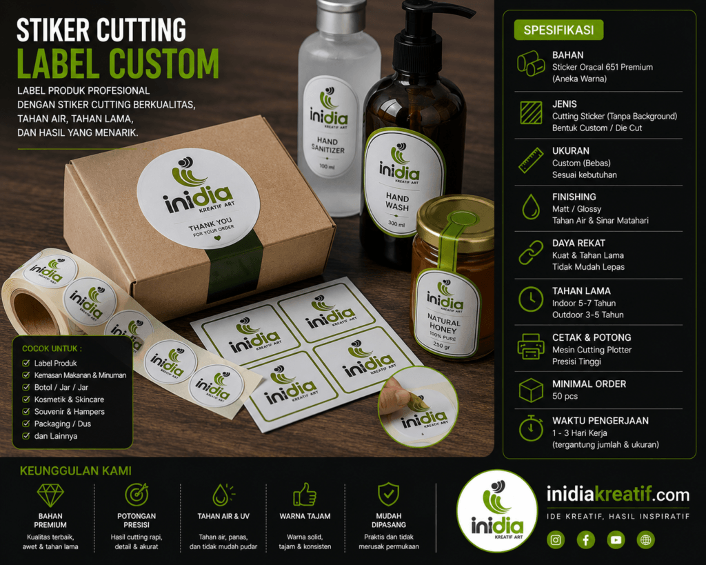 stiker cutting label
