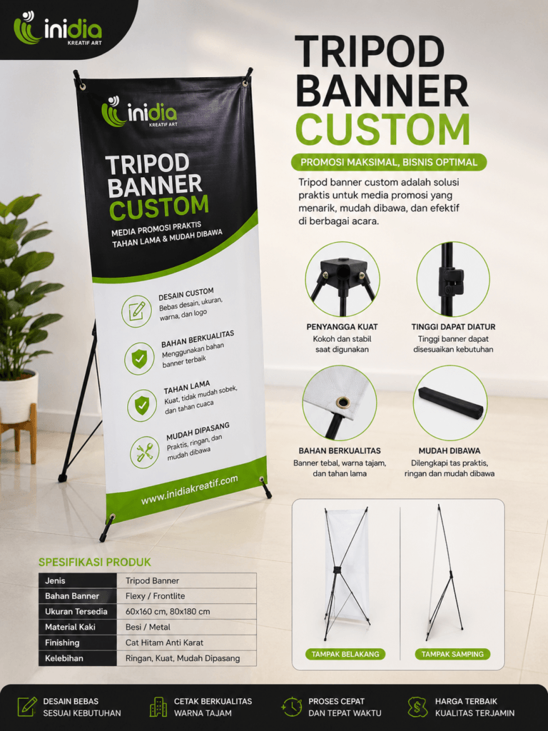 tripod banner custom
