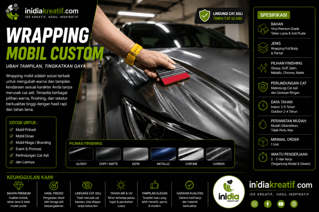 wraping mobil custom