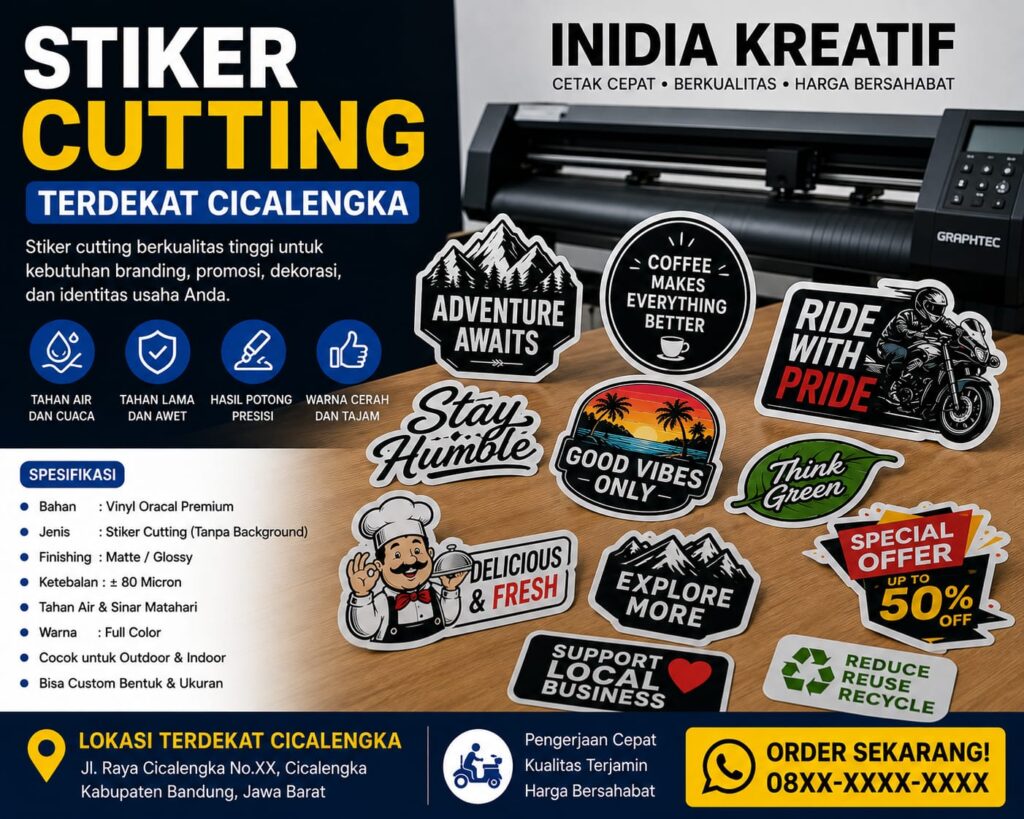 stiker cutting terdekat cicalengka